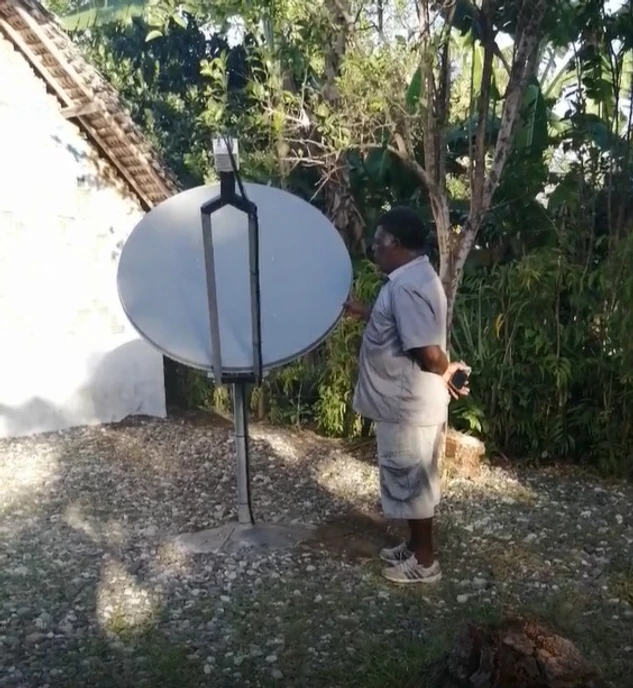 Satellite internet setup – ituani malekula