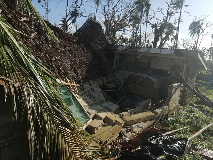 Ituani Centre on Malo Island was destroyed by TC Harold